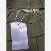 شورتک زنانه نخی برند blue motion رنگ سبز ارتشی