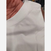 تیشرت یقه گرد سفید UNISEX(مردانه و زنانه)وارداتی سایز بزرگ برند COTTON HERITAGE