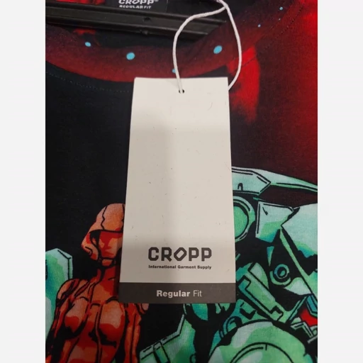تیشرت مردانه وارداتی طرح SPACEبرند CROPPکد 3665R