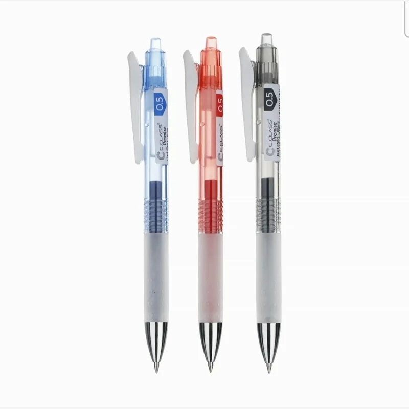 مجموعه 3 عددی روان نویس جوهر  ژل برند سی کلاس نوک 0.5
