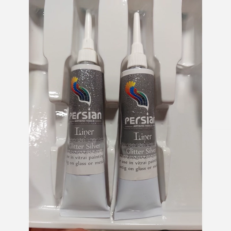لاینر ویترای پرشین رنگ نقره ای اکلیلی GLITTER SILVER