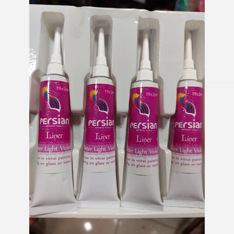 لاینر ویترای بنفش اکلیلی برند پرشین GLITTER LIGHT VIOLET