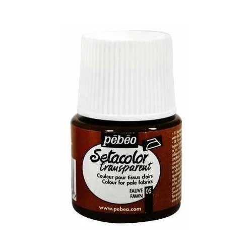 رنگ پارچه Pebeo کد 5 FAWN پایه آب حجم 45 میلی لیتر