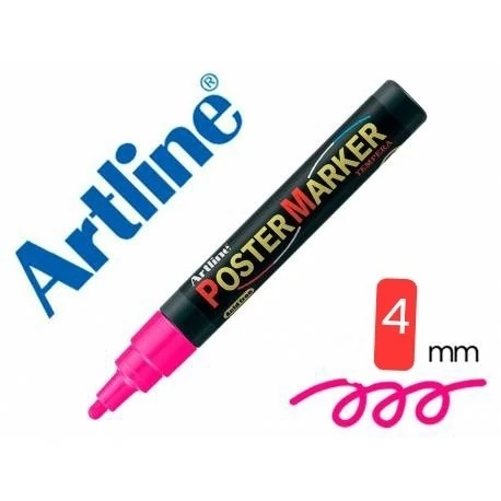 ماژیک فلورسنت آرت لاین رنگ صورتیPOSTER MARKER