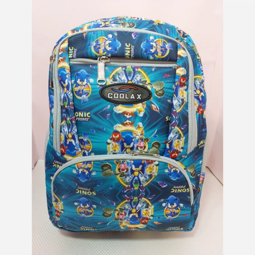 کوله پشتی پسرانه مناسب مقطع دبستان طرح SONIC