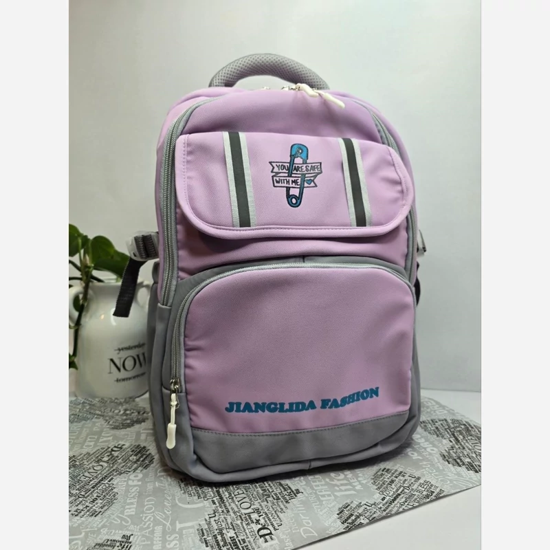 کوله پشتی مدرسه  مناسب مقطع دبیرستان طرح سنجاق