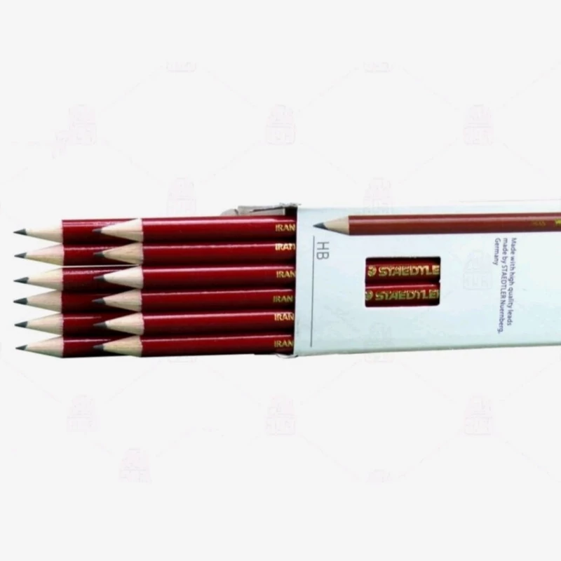 مداد مشکی استدلر طرح camel بسته 12 عددی