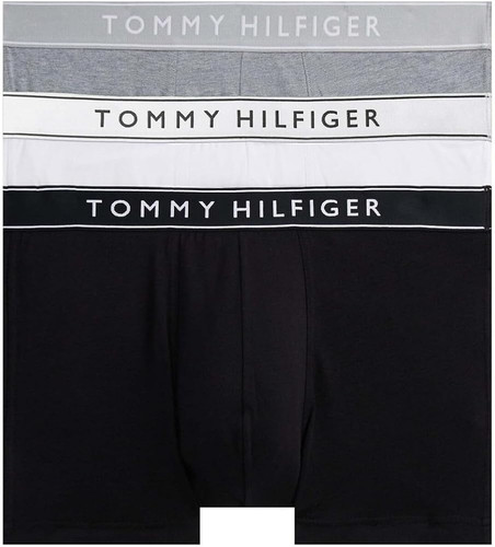 شورت مردانه پادار کش پهن اورجینال TOMMY HILFIGER پک ۳ عددی