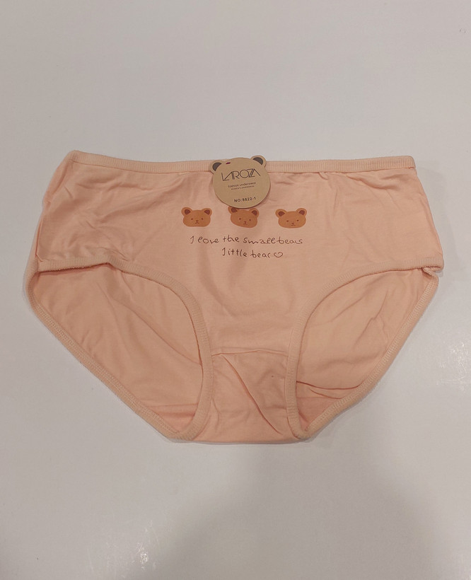 شورت عروسکی خرسی نخی وارداتی پک ۲ عددی برند LAROZA کد ۸۸۲۲۱