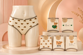شورت عروسکی تدی نخی وارداتی پک ۲ عددی برند LAROZA کد ۸۸۲۲3