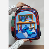 کوله پشتی مدرسه پسرانه وارداتی طرح استیج STITCH کد 5