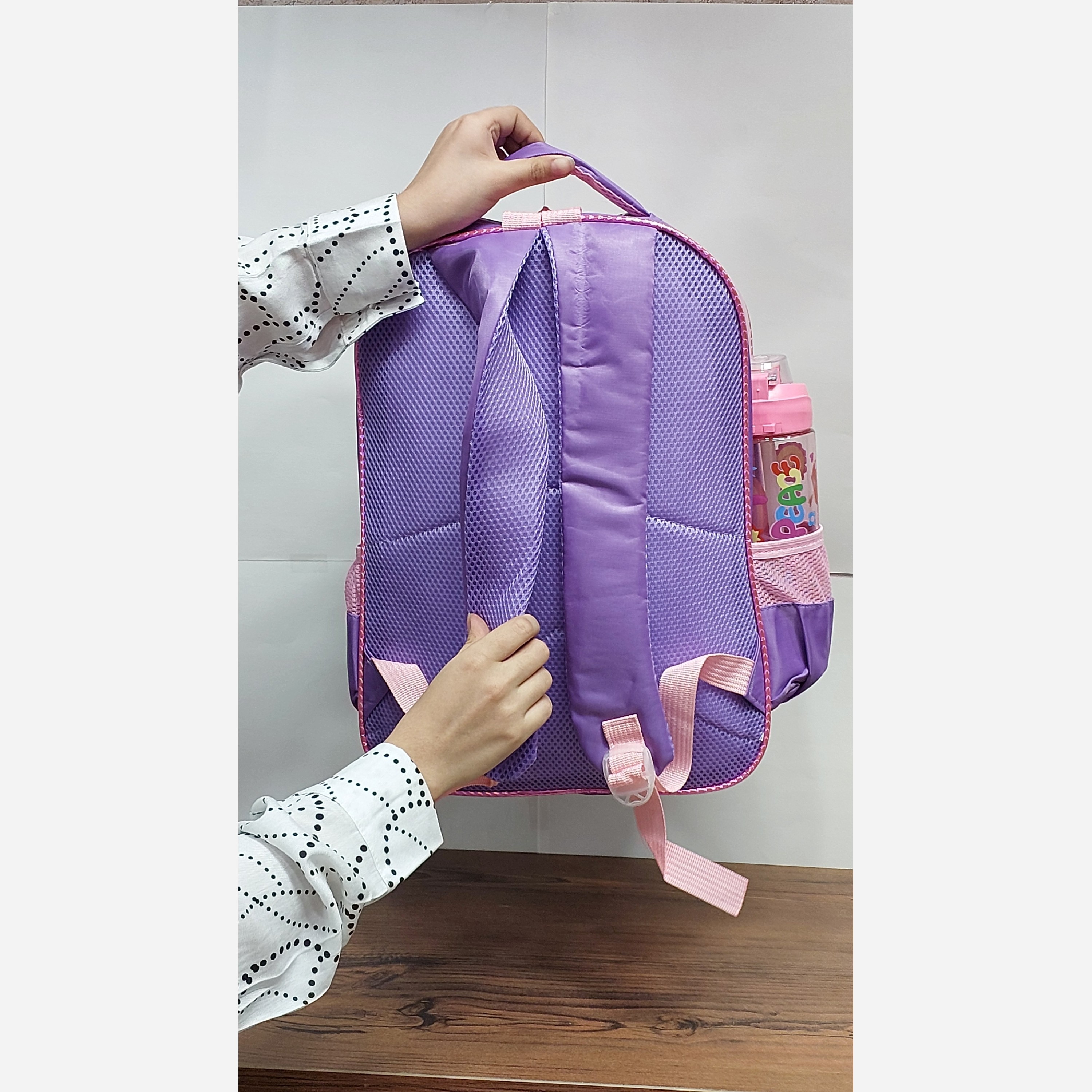 کوله پشتی دخترانه وارداتی مقطع دبستان KUROMI کد 2