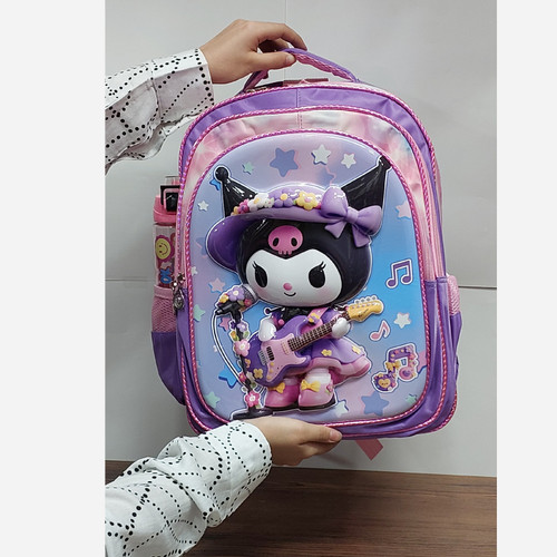 کوله پشتی دخترانه وارداتی مقطع دبستان KUROMI کد 2