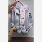 کوله پشتی مدرسه دخترانه صندوقی طرح FROZEN کد 327/2