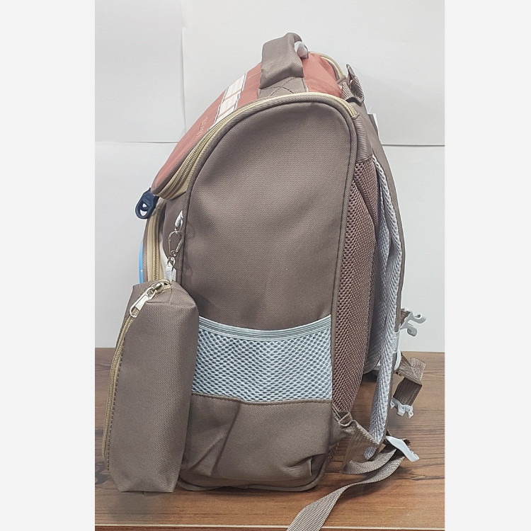 کوله پشتی مدرسه صندوقی طرح برجسته 3 بعدی کد 307/4
