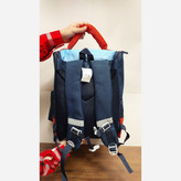کوله پشتی مدرسه صندوقی طرح برجسته 3 بعدی لبوبو کد6