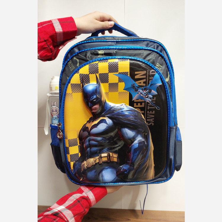 کوله پشتی پسرانه مقطع دبستان وارداتی BAT MAN