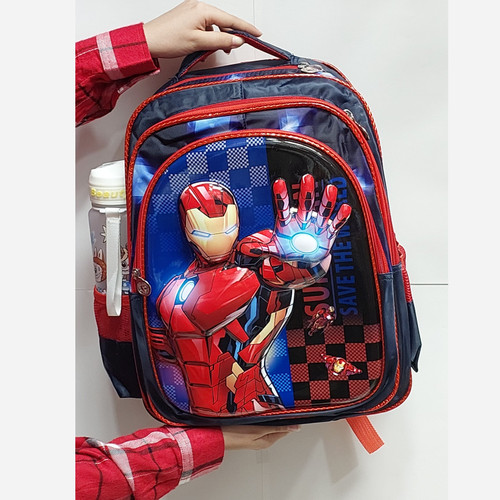 کوله پشتی پسرانه مقطع دبستان وارداتی IRON MAN