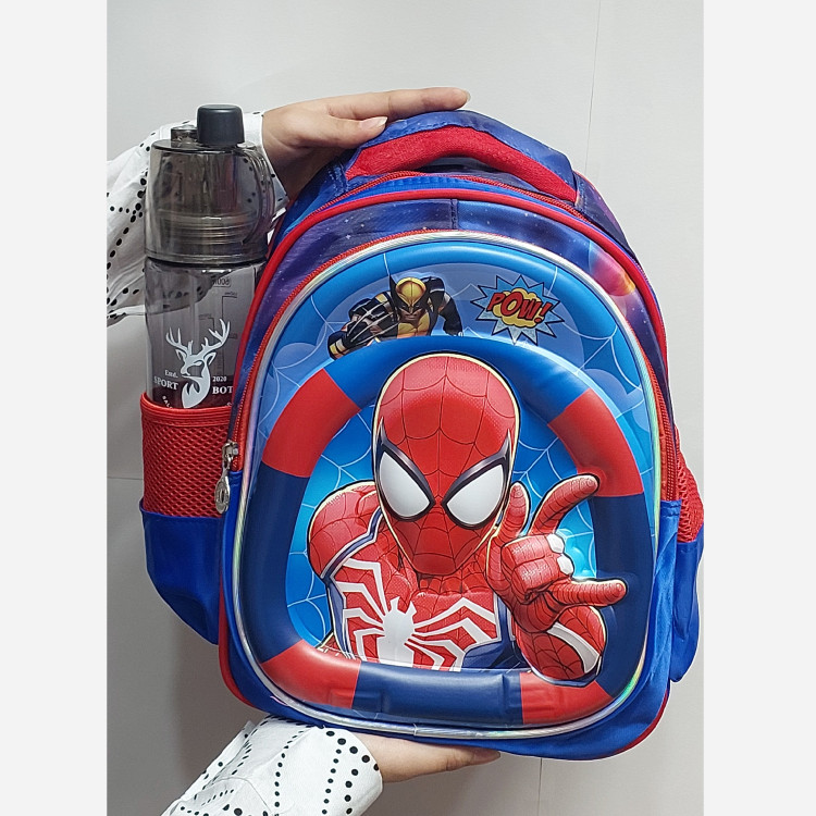 کوله مهد کودک پسرانه وارداتی طرح مرد عنکبوتی