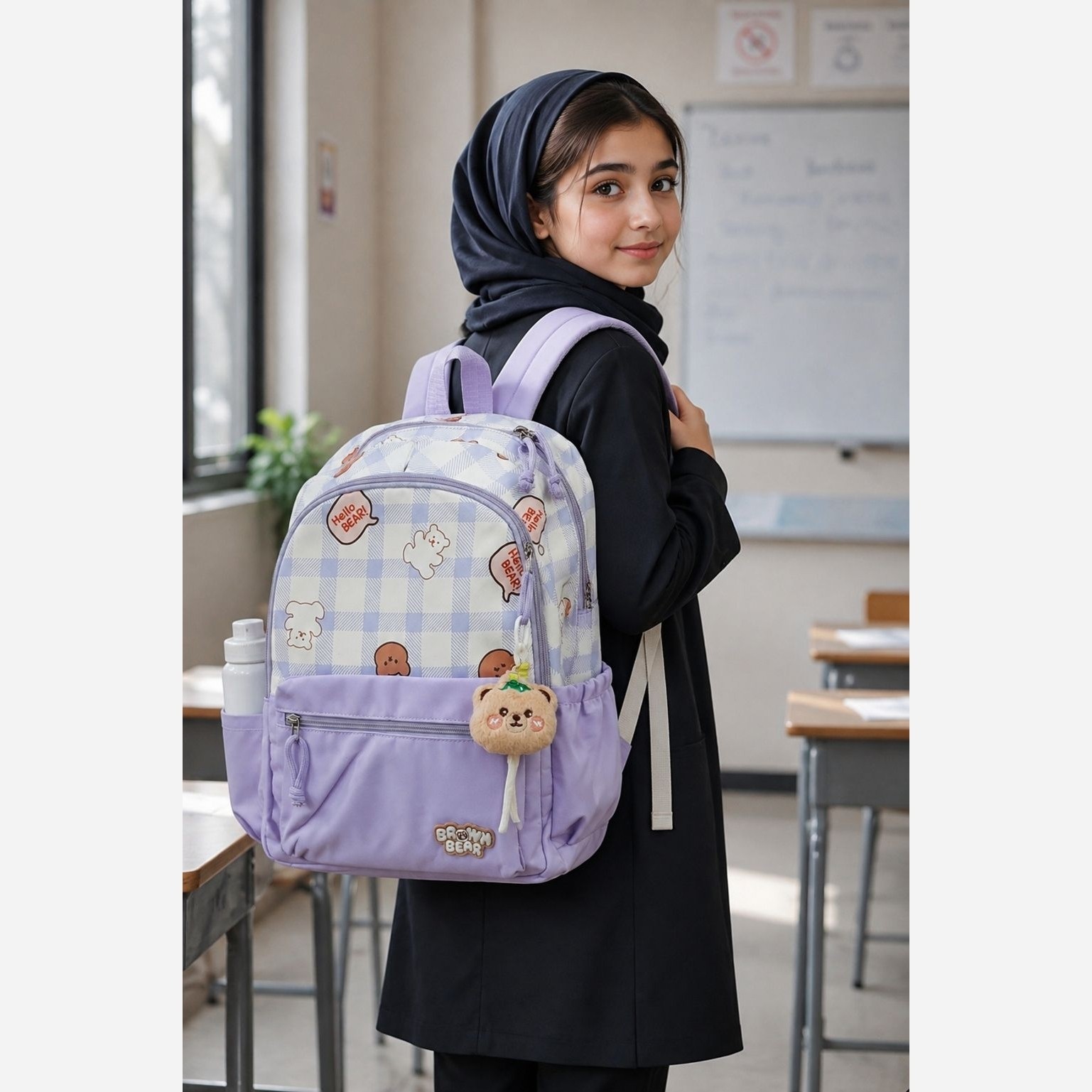 کوله پشتی مدرسه فانتزی تدی وارداتی کد 3734