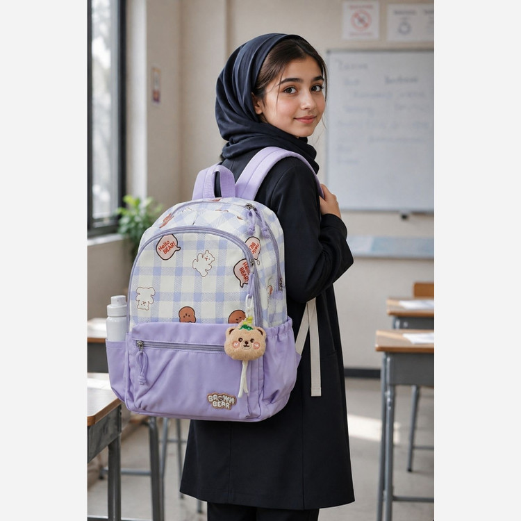 کوله پشتی مدرسه فانتزی تدی وارداتی کد 3734
