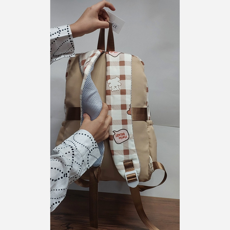 کوله پشتی مدرسه فانتزی تدی وارداتی کد 3734