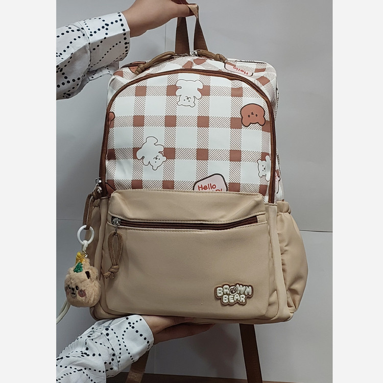 کوله پشتی مدرسه فانتزی تدی وارداتی کد 3734
