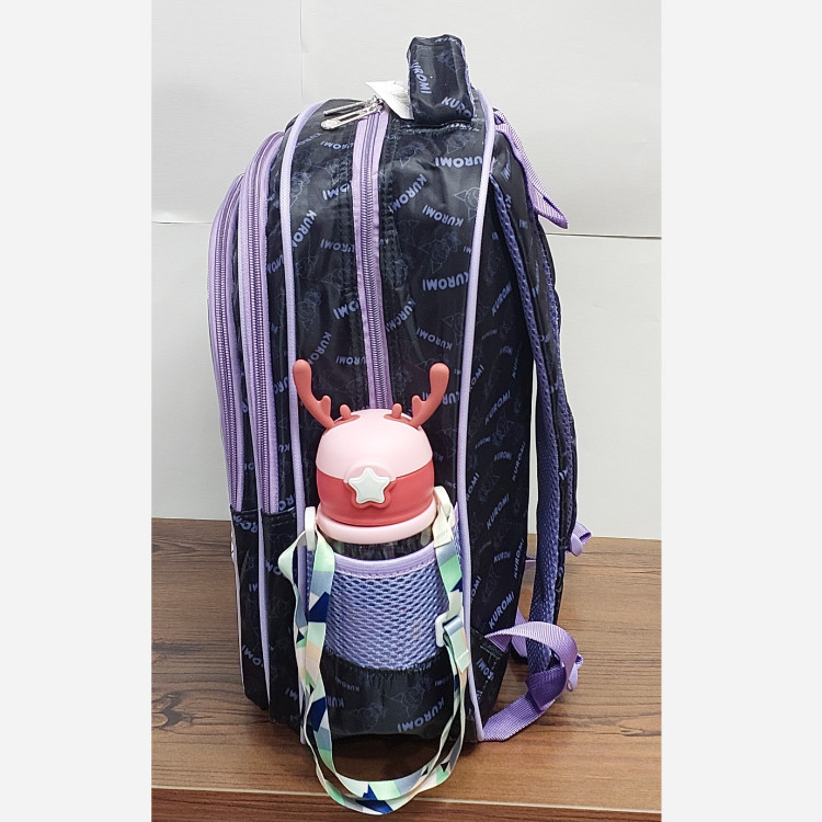 کوله پشتی دخترانه وارداتی طرح KUROMI کد 3