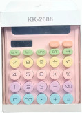 ماشین حساب پینترستی رنگ های پاستلی کد KK-2688